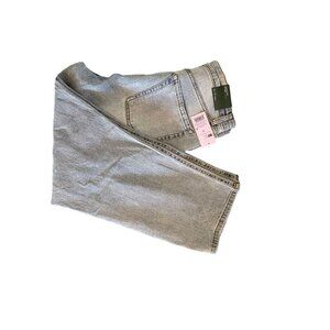 Wild Fable Womens Straight Leg Jeans Distressed  Blue Distressed Pockets High Ri